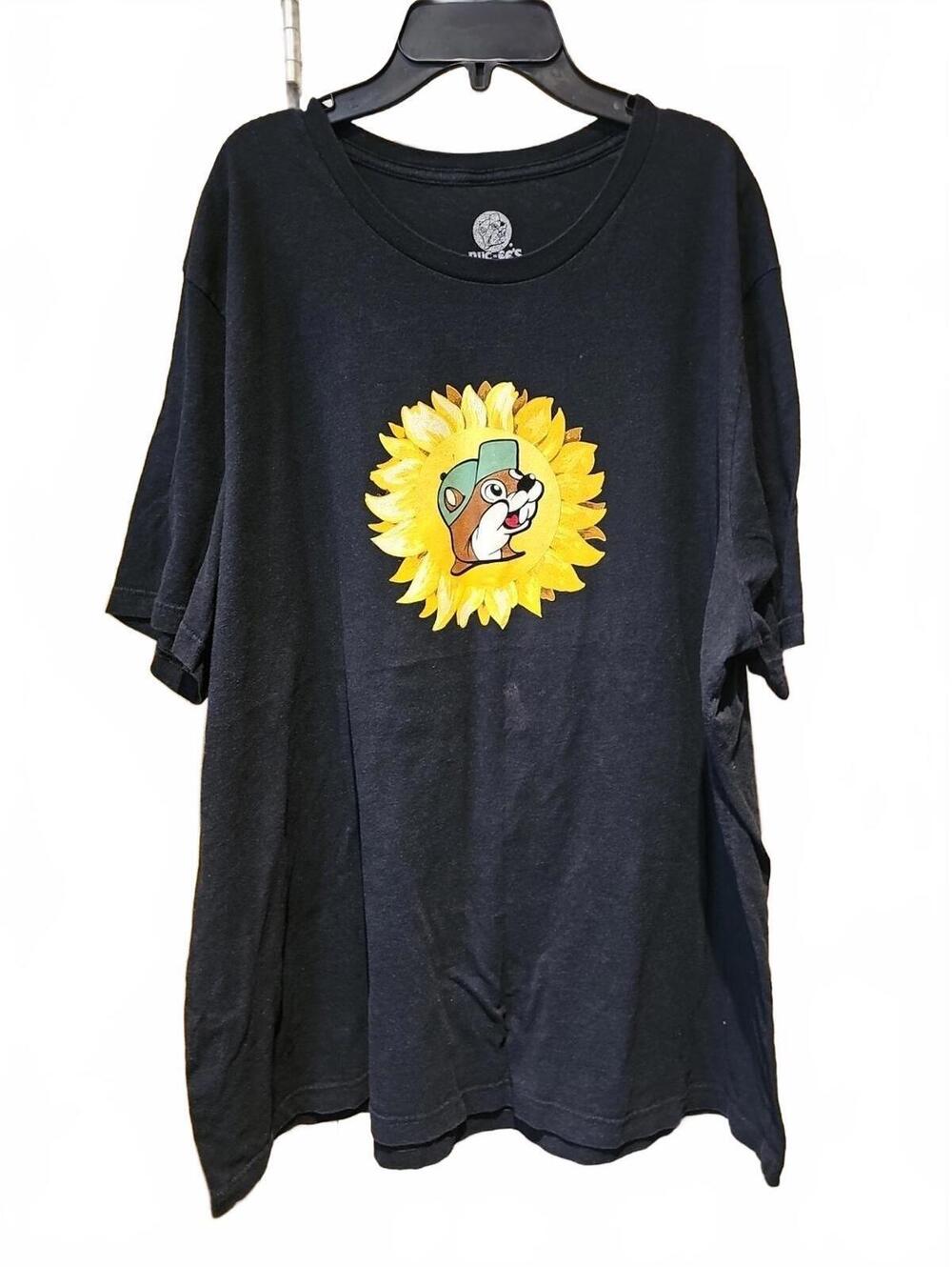 Buc-ee's You Are My Sunshine Unisex Black Crew Neck Short Sleeve Tee Size 3XL